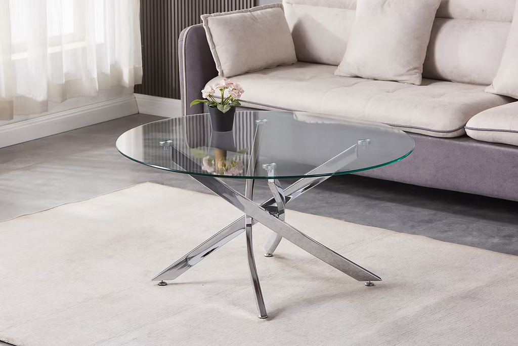 SOPHY COFFEE TABLE SILVER