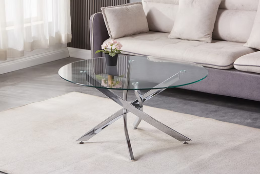 SOPHY COFFEE TABLE SILVER
