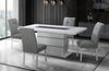 MONACO DINING TABLE WHITE AND GOLD