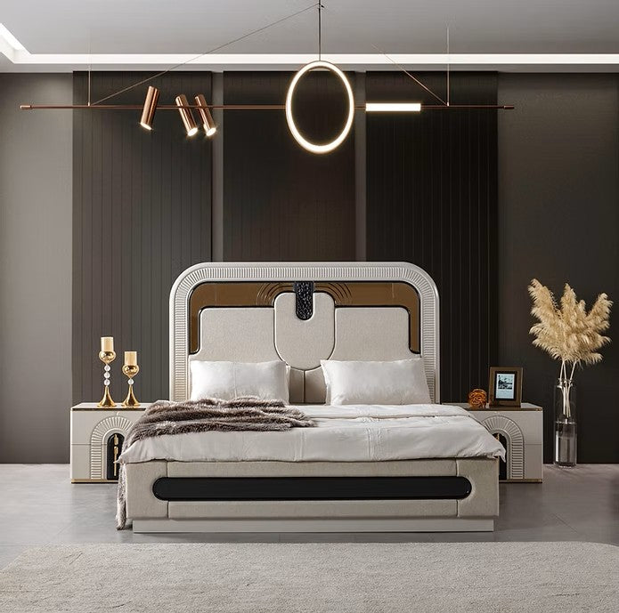 PORTO  BEDROOM SET QUEEN 5PCS